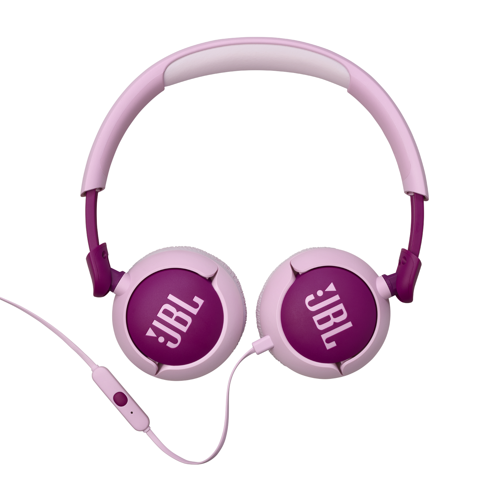 JBL Junior 320 - Purple - Wired on-ear kids headphones - Detailshot 1